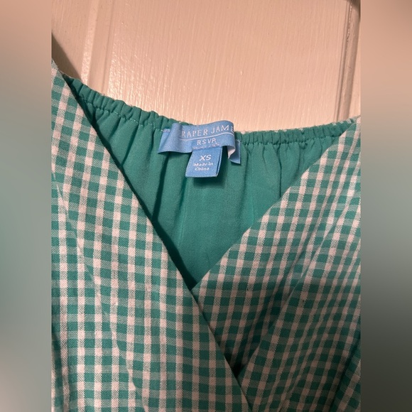 NEW NWT DRAPER JAMES RSVP Puff-Sleeve Surplice Dress Size XS NWT Wrap - Picture 3 of 10